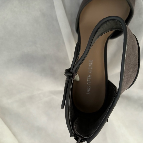 Saks Fifth Avenue Ankle Strap Heels - Picture 4 of 4